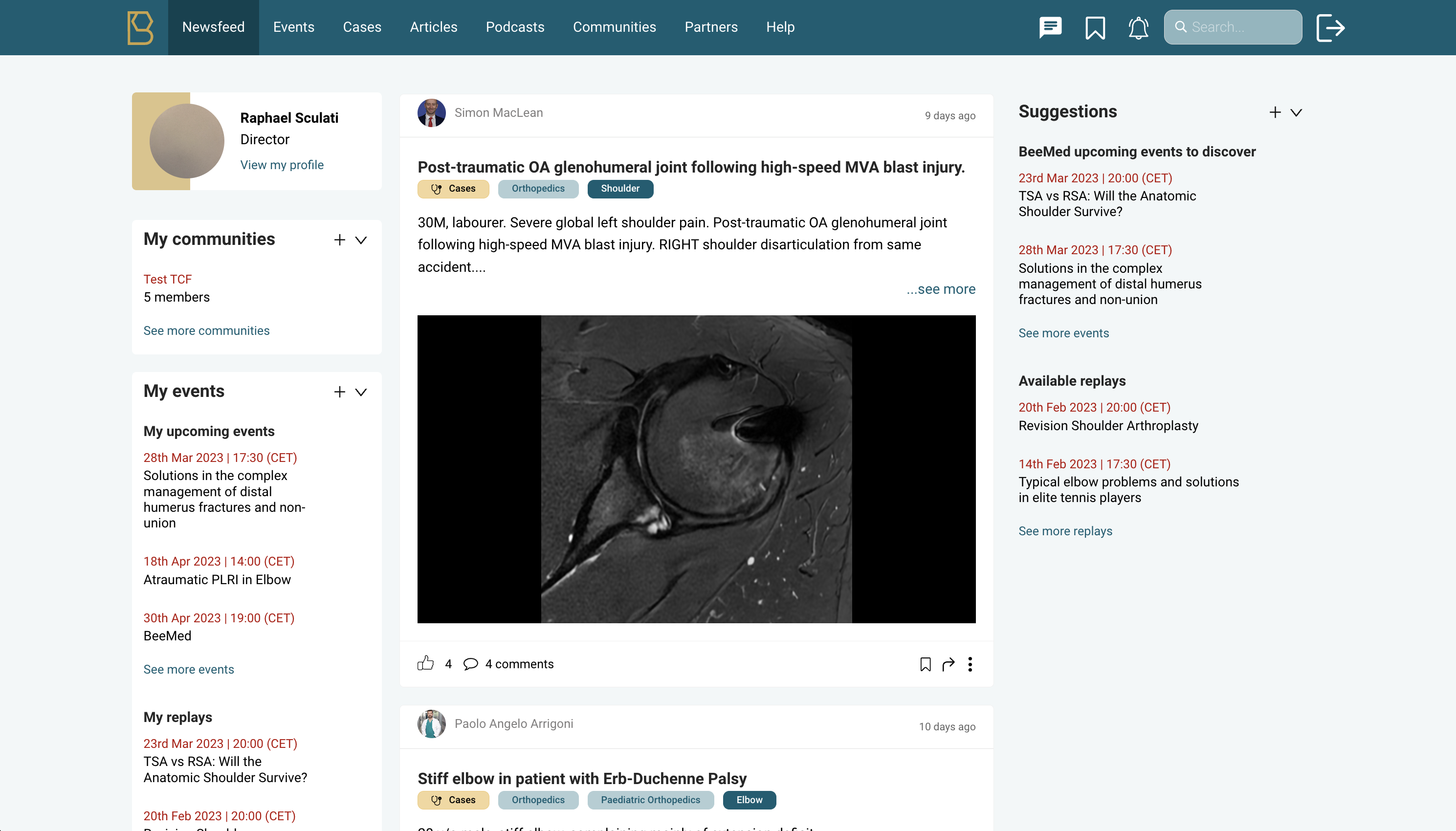 Plateforme BeeMed
